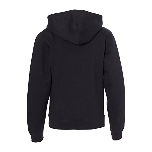 Independent Trading Co. ITC-Youth Midweight Hooded Sweatshirt-SS4001YZ-MD-Black3