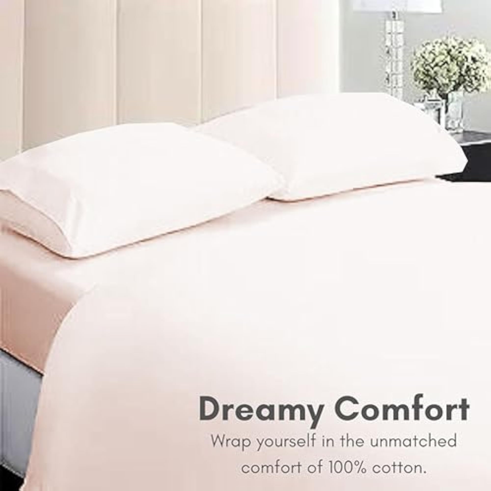 5 Pc Split King Sheet Set, 1000 Thread Count Egyptian Cotton