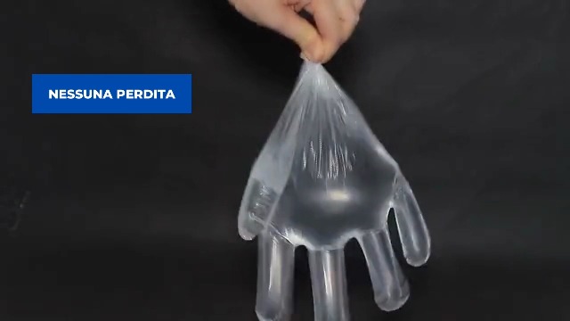 Guanti usa e getta, confezione da 100, in plastica trasparente, senza lattice, senza polvere, trasparenti, per alimenti, puliti, monouso, grandi | Leroy Merlin