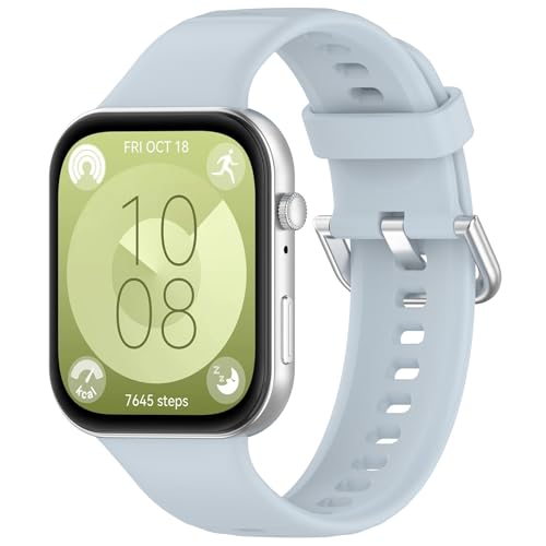 Correa de silicona compatible con Huawei Watch Fit 4 y 5 miniatura 5