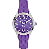  Reloj Solo Tiempo para Mujer Nautica a11098 m Correa de Tela