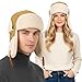 Ushanka Trapper hat, Winter Russian Hats for Men & Women Bomber Hat with Ear Flaps Warm Windproof Eskimo Trooper Hats(Multiple Colors) Yellow