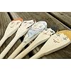 Kitchen Wooden Spoons Mixing Baking Serving Utensils Puppets 10 In - 12 Pack #4