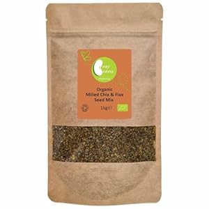Organic Milled Chia & Flax Seed Mix...