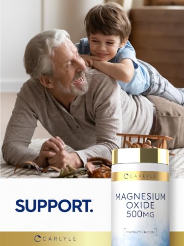 Carlyle Magnesium Oxide 500mg Capsules