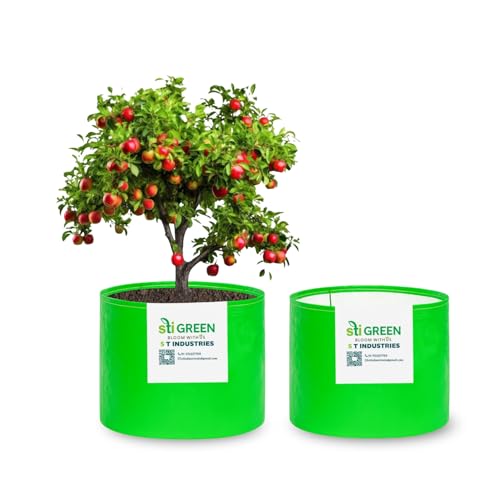 HDPE Grow Bags 24X24 Inch (Pack of 2) | 260 GSM Plant Grow Bags U...