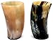 Horn Viking Drinking Mug Cups Ale Beer Wine Goblet Tankard Mead Medieval Tumbler Ox Horn Beaker Vessels A Handmade set of 2 from 5MoonSun5 (HBCUP-573)