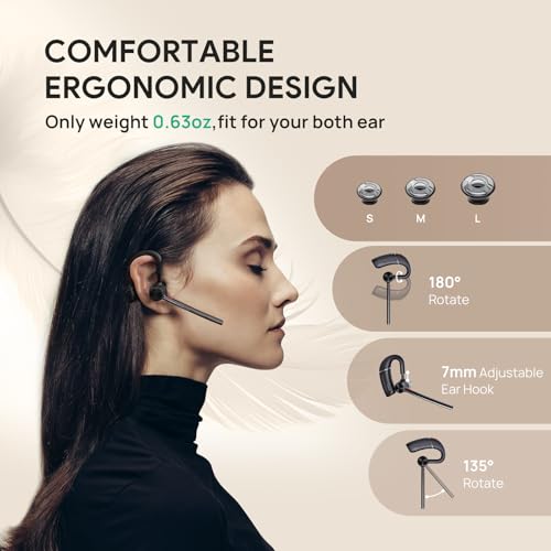 Auricular Bluetooth Yealink BH71 Lite con Micrófono miniatura 4