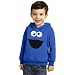 Cookie Monster Face Toddler Hoodie-2T