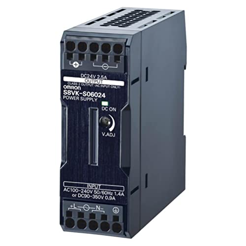 Omron S8VKS06024 Book Power Supply Pro 60W 24VDC 2.5A DIN [}Eg vbVCvX ^[~i VRR[eBO t