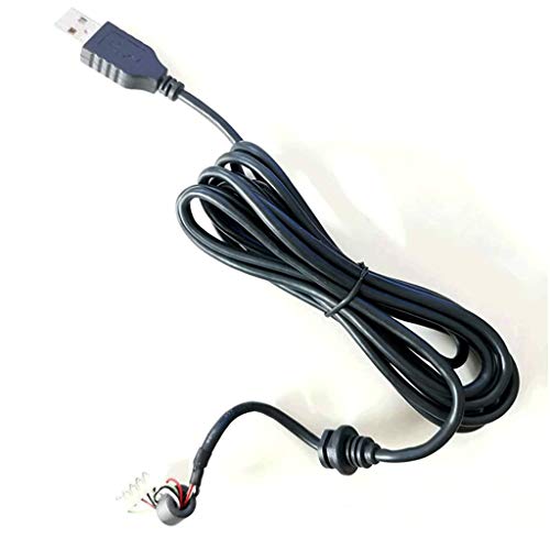 Wire Line Lenkradzubehör USB Kabel OEM Qualität Erfahrung Logitech G25 G29 G27 G920 Racing Wheel Zubehör (Für G29 G27 G25 USB Kabel, Schwarz) Cover