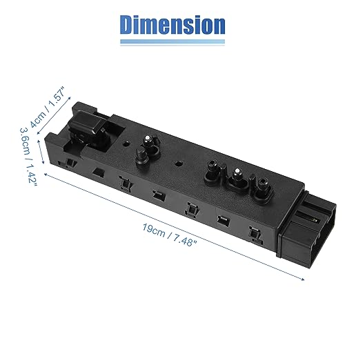 Interruptor de asiento de control electrico para sustitucion de botonera de copiloto 3