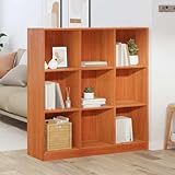 meuble tv bois cire Utilisation optimale de l'espace : parfaite comme étagère à livres pour la chambre, le salon ou le bureau, cette étagère crée une atmosphère organisée et bien rangée. Il offre suffisamment d'espace pour toute votre collection et vos effets personnels.