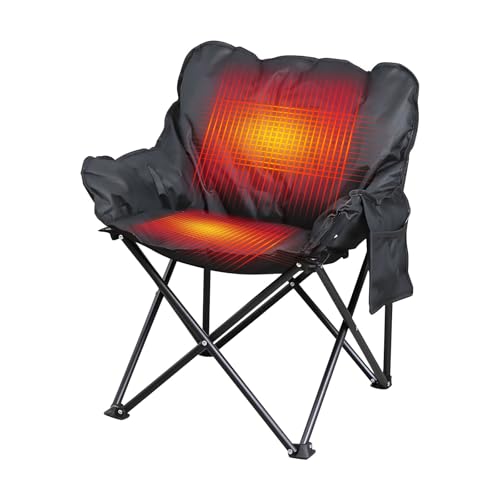 Chaise chaude extra large pliable et transportable pour expédition outdoor - 8