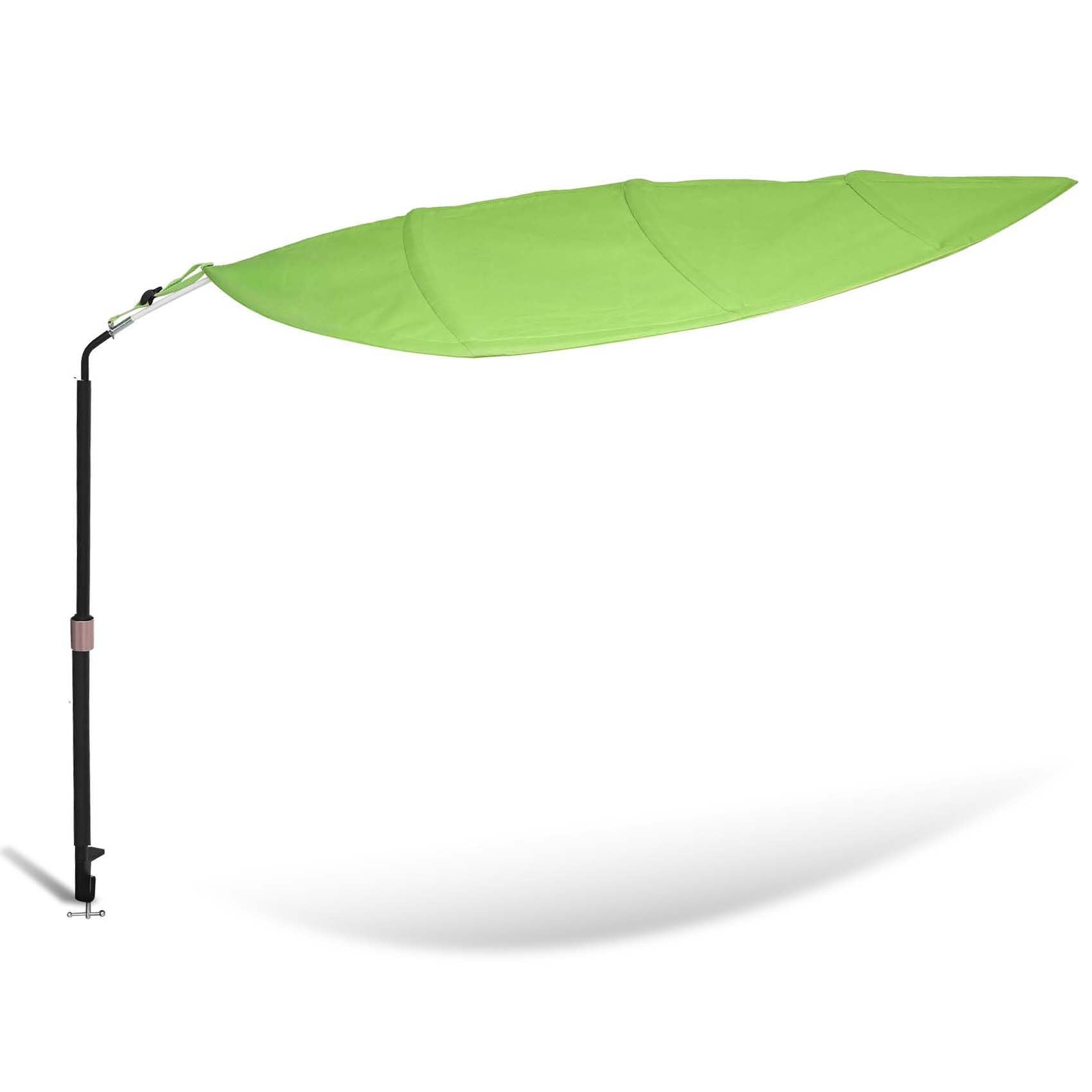 Photo 1 of P Polerden Green Leaf Office Cubicle Light Shield and Desk Shade (Cubicle Shade) – Adjustable, UV-Resistant – Blocks Overhead Light, Glare and AC Airflow, Ideal for Light Sensitive Workers