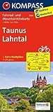 KOMPASS Fahrradkarte Taunus   Lahntal: Fahrrad  und Mountainbikekarte. GPS genau. 1:70000 (KOMPASS Fahrradkarten Deutschland, Band 3068)