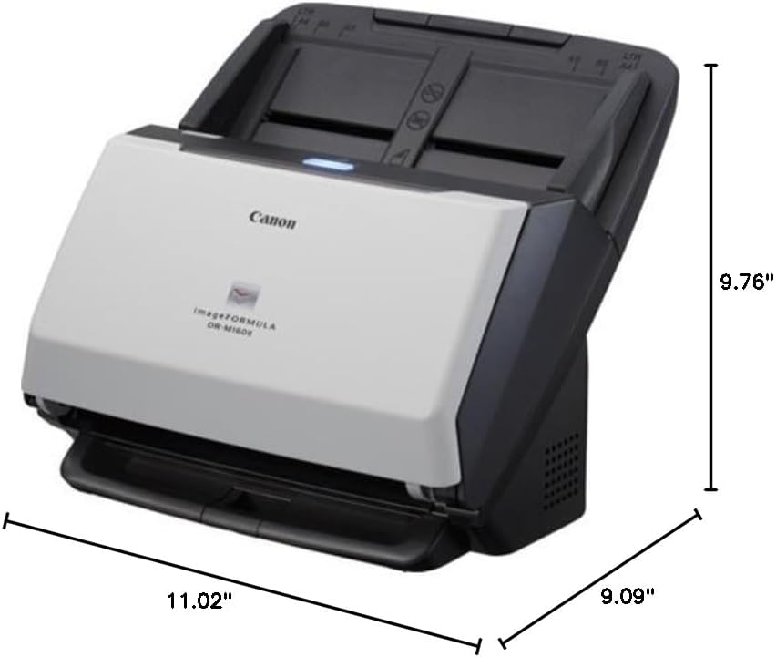 Canon USA 0114T27902 Imageformula Dr-M160II Bundled with Kofax VRS Elite