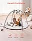 VEVOR Spielmatte 995x830x550 mm, Erlebnisdecke mit 5 sensorischen Spielzeugen, Baby-Aktivitätsmatte mit leuchtendem musikalischen Entenspielzeug für Neugeborene im Alter von 0–18 Monaten