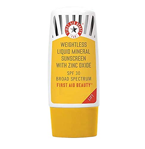 FIRST AID BEAUTY Weightless Mineral Sun Shield SPF 30 trial size - 8mL