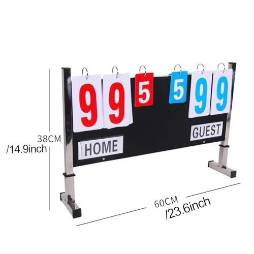 Marcador deportivo plegable 60 cm x 38 cm miniatura 7