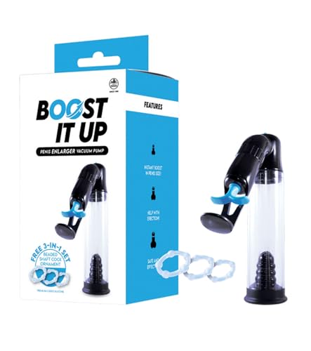 Deluxe Sicherer Griff Penisvergrößerungs-Vakuumpumpe – Mühelose Einhandbedienung, schnelle sichtbare Ergebnisse, maximale Saugkraft, Luftdruckgerät