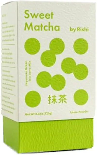 Rishi Sweet Matcha Tea - Japanese Green Tea Powder 4.4 Oz