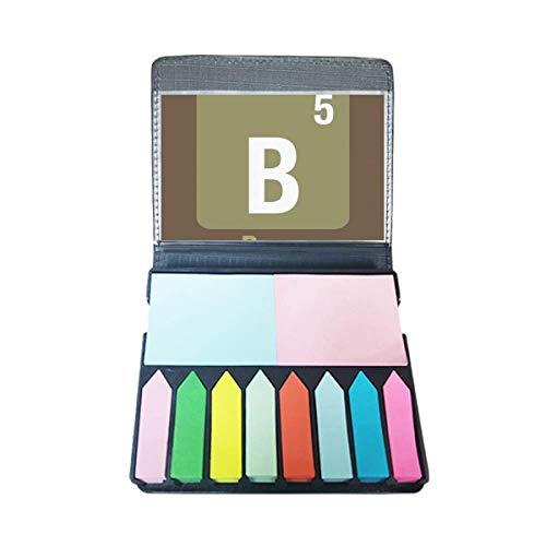 Notes Autocollantes B Boron pour Organiser Vos Manuels de Chimie
