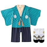 男の子ベビー着物セット女の子 キッズ 袴 セット 袴風 セパレート 上下セット フォーマル 簡単 簡易 はかま 着物 靴下付き 衣装 和装 お宮参り 初節句 七五三 子供服 衣装 初節句 お祝い お正月