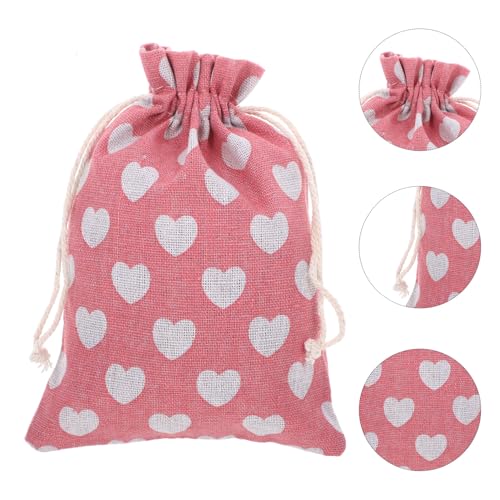 Bolsa de tela rosa Toyvian contra pérdidas de joyas en viajes y casa 7