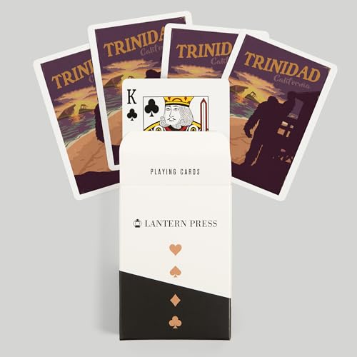 Lantern Press Trinidad, California, Baraja Poker 52 Cartas miniatura 6