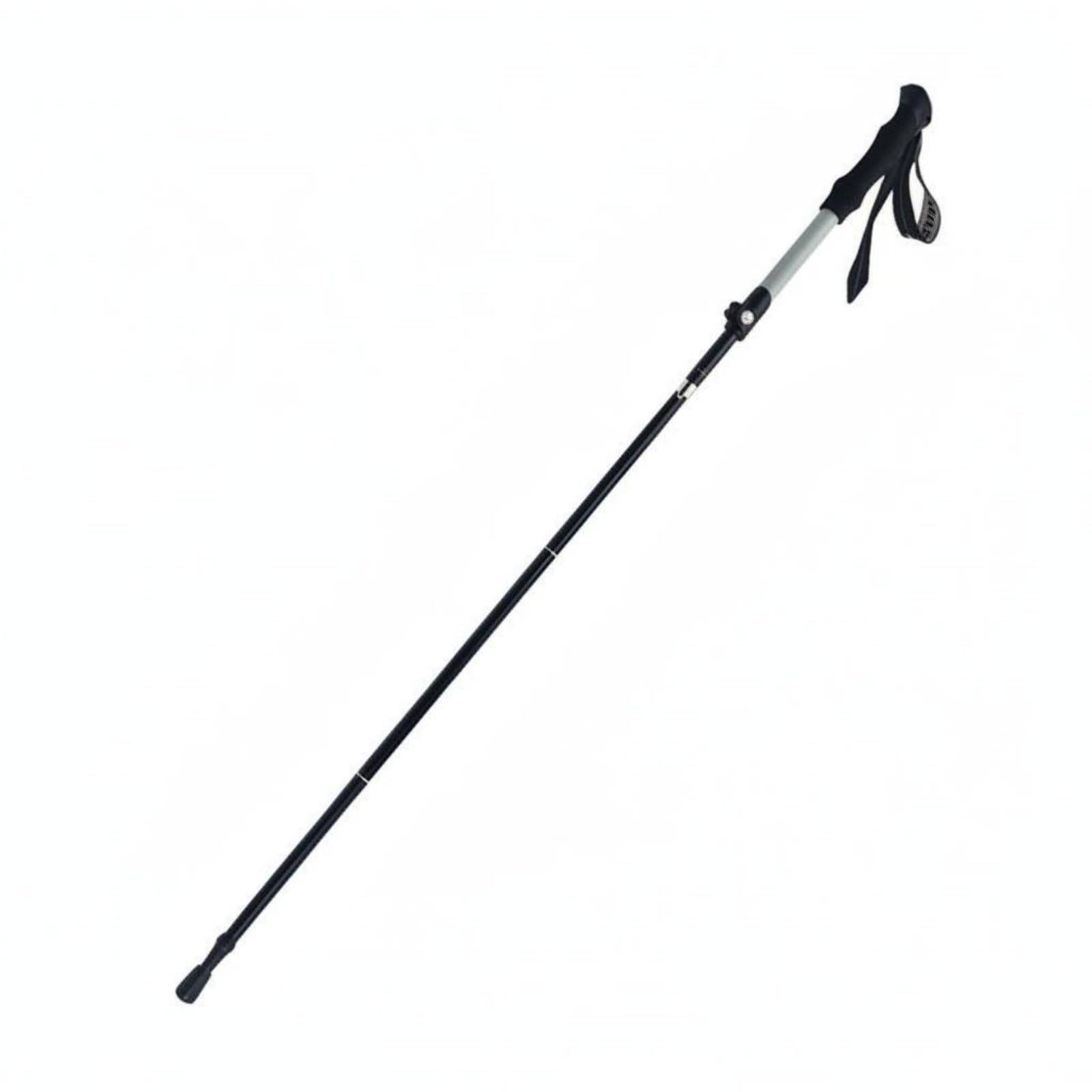 Luminous Trekking Pole Long-Lasting Illuminate at Night Hiking Stick Foldable Trekking Pole Quick Fast-Lock Mechanism, Black, 165-185cm-image-31