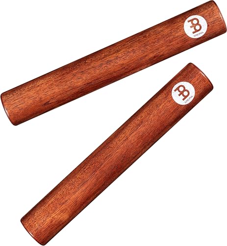 Traditional Wood Claves Musical Instrument Sticks NOT MADE IN CHINA for Live Studio and Classrooms 2-Year Warranty