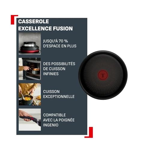 Ingenio Casserole 20 cm Excellence Fusion P0063002 - vue 2