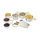 Amco Professional Performance Measuring Cups and Spoons, Set of 8