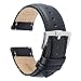 Produktbild BRISMASSI ESETTI Leder Uhrenarmbänder Schnellverschluss Uhrenarmband - Top Grain Glattleder Uhrenarmband - 18 mm 20 mm 22 mm für Herren & Damen, Uhren & Smartwatches