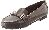 Atmungsaktiv Geox Damen D Elidia A Moccasin, Chestnut, 37 EU