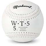 Markwort Weighted 9-Inch Baseballs-Leather Cover (Individually Boxed)