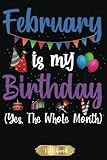 Photo Gallery february is my birthday yes the whole month mens womens kids .pdf: college ruled line paper notebook journal composition notebook exercise book (110 page,6 x 9 inch) soft cover, matte finish Photo Gallery february is my birthday yes the whole month mens womens kids .pdf: college ruled line paper notebook journal composition notebook exercise book (110 page,6 x 9 inch) soft cover, matte finish