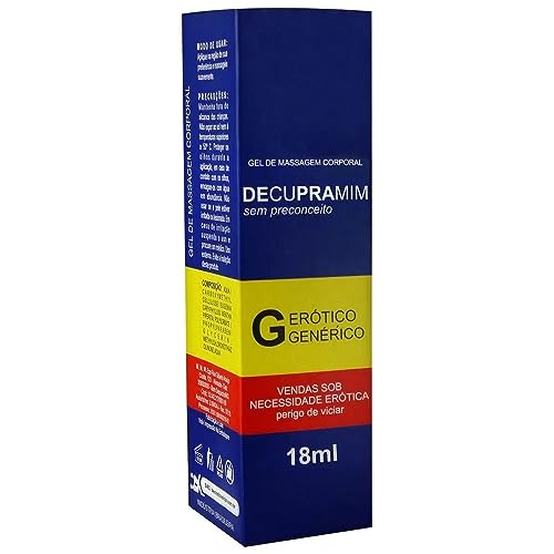 Gel Para Massagem Decupramim Dessensibilizante Anal 18ml