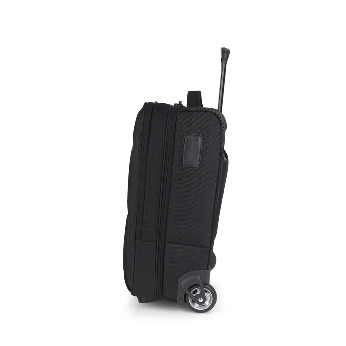 Gabol - Maletín para Portátil 17,3" con 2 Ruedas Pilots 52x38x22 cm - Capacidad 32,9L - Forro Acolchado, 2 Compartimentos y Organizador Interno - Diseño Español en Poliéster Libre de PVC - Negro