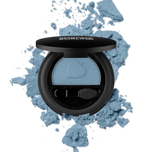 ANNEMARIE BÖRLIND AUGEN EFFECTIVE NATURAL BEAUTY Powder Eye Shadow Blue Pearl (2 g) - Pflegender Puderlidschatten für Perfekten Halt und Ausdrucksstarke Farben, Einfach zu Verblenden, Vegan