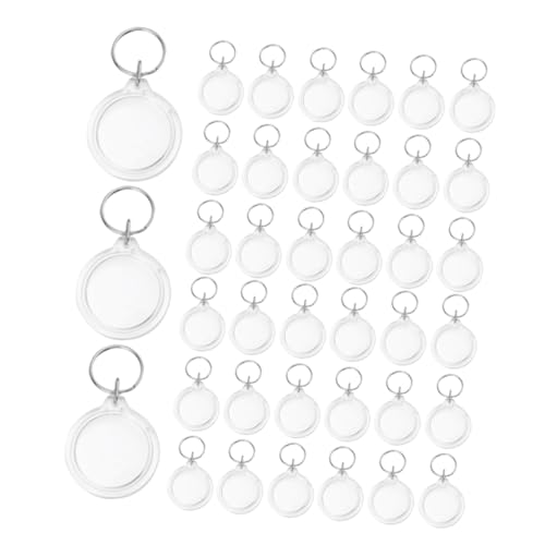 Porte-clés rigide transparent anti-rayures pour protéger vos mini photos