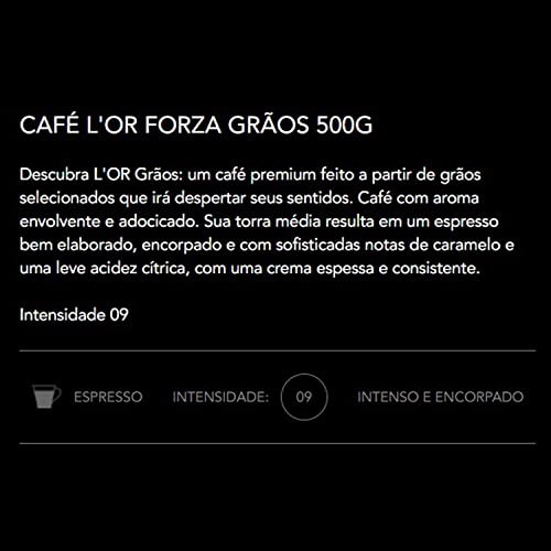 L'OR Café L'Or Grãos Forza - 500 Gramas