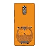 AMZER Slim Fit Handcrafted Designer Printed Hard Shell Back Cover Skin for Gionee S6s - Owl HD Color, Thin Protective Case