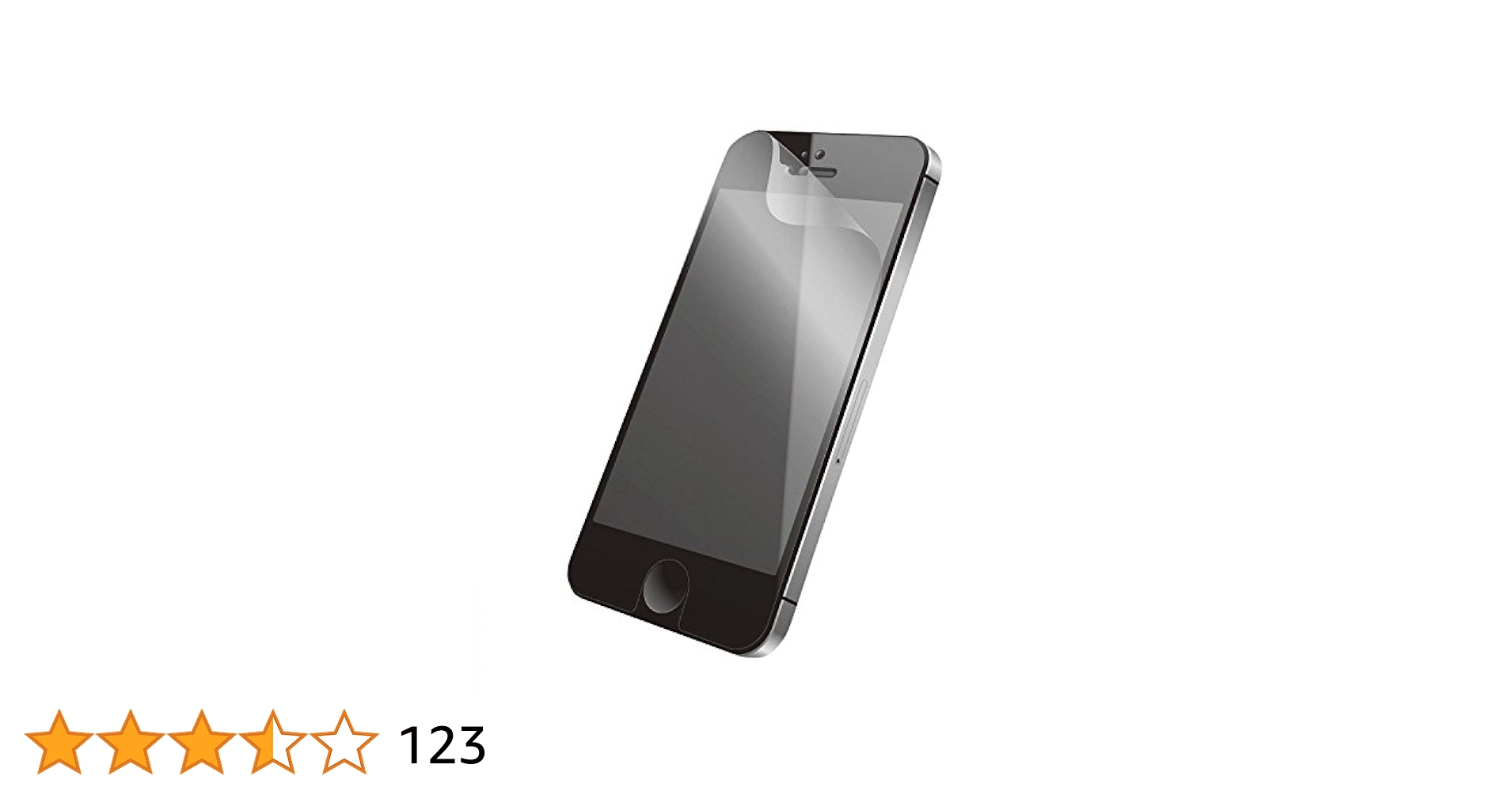 Amazon | ELECOM iPhone SE/5/5s/5c用保護フィルム エアーレス