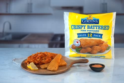 Gorton's, Crispy Battered Fish Portions, 24.5 Oz (Frozen) #TOP1