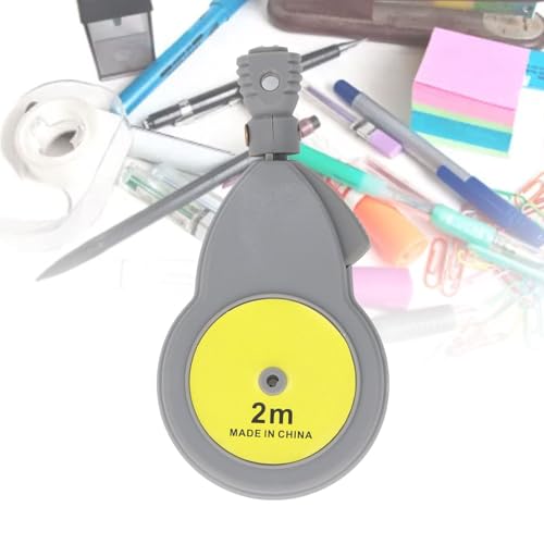 Cinta métrica retráctil giratoria de 6 pies para dibujo miniatura 3