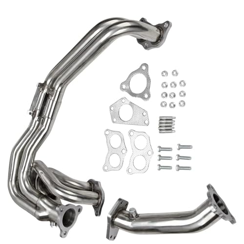 Terminales escape para Subaru Impreza WRX STI EJ205 EJ255 2002-2006 4