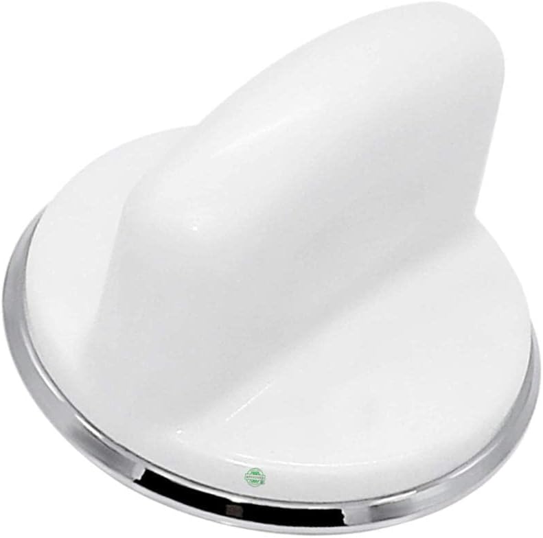 GLOB PRO SOLUTIONS WH1X2757 CKD2052 Washer Control Timer Knob White 2" Length Approx. Replacement for and compatible with GE Heavy DUTY