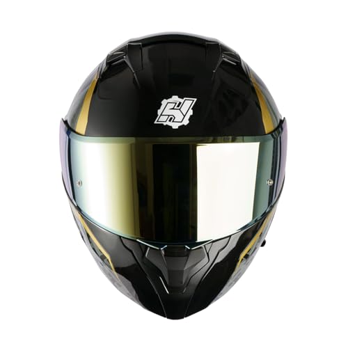 Image of HAX Modular Flip-Up Dual Visor Motorcycle Helmet Adult DOT /ECE Approved